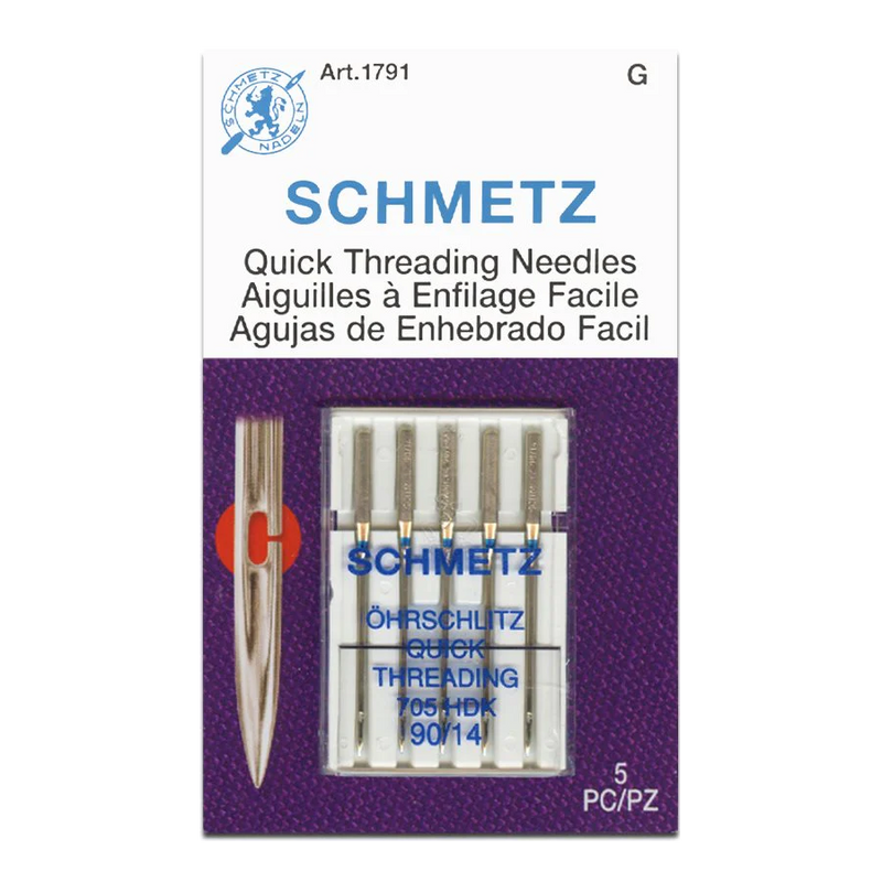 Load image into Gallery viewer, Schmetz Quick Threading Domestic Sewing Machine Needles

