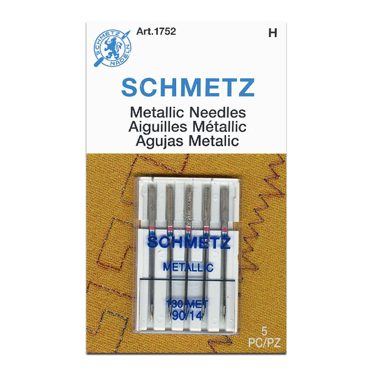 Schmetz Metallic Domestic Sewing Machine Needles