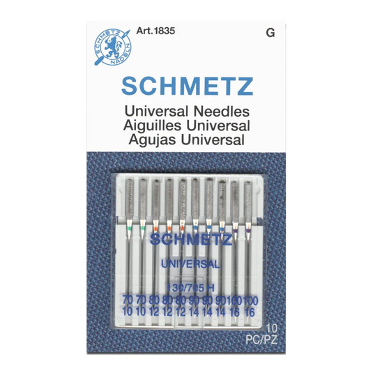 Schmetz Universal Domestic Sewing Machine Needles - 10 Pack