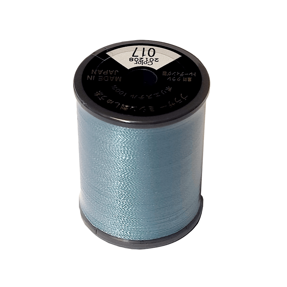 Brother Satin Embroidery Thread 300m Col.017 - Light Blue – Sewing ...