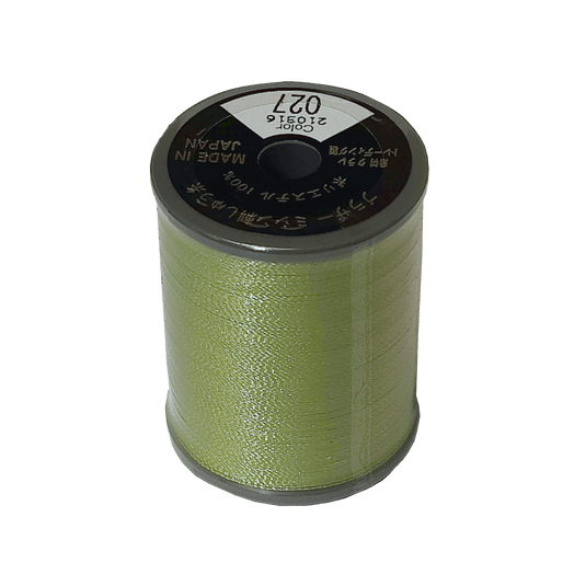 Brother Satin Embroidery Thread 300m Col.027 - Fresh Green
