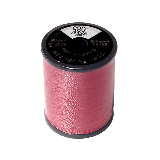 Brother Satin Embroidery Thread 300m Col.085 - Pink