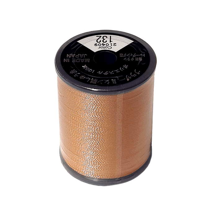 Brother Satin Embroidery Thread 300m Col.132S - Peach