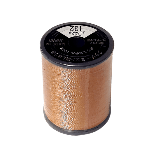 Brother Satin Embroidery Thread 300m Col.132S - Peach