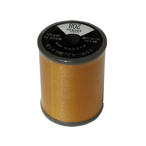 Brother Satin Embroidery Thread 300m Col.208 - Orange