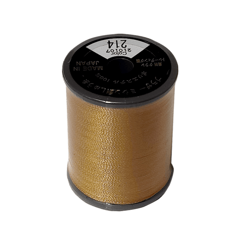 Brother Satin Embroidery Thread 300m Col.214 - Deep Gold