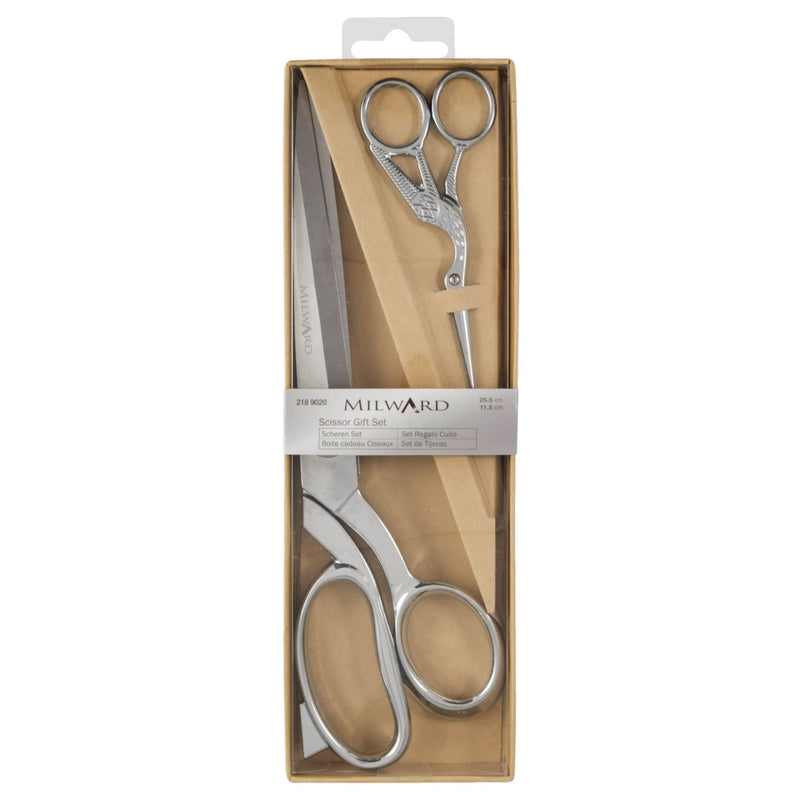 Load image into Gallery viewer, Milward - Scissor Gift Set - Dressmaking (25cm) and Embroidery (11.5cm)
