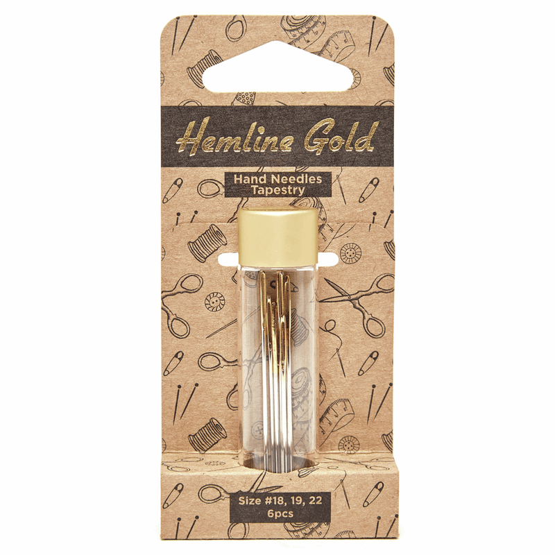 Load image into Gallery viewer,  Hemline Gold Hand Sewing Needles: Premium: Tapestry
