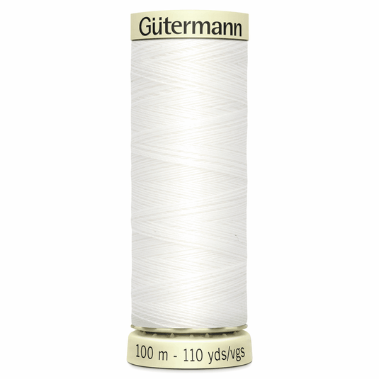 Elastic Thread White 10m Col. 5019