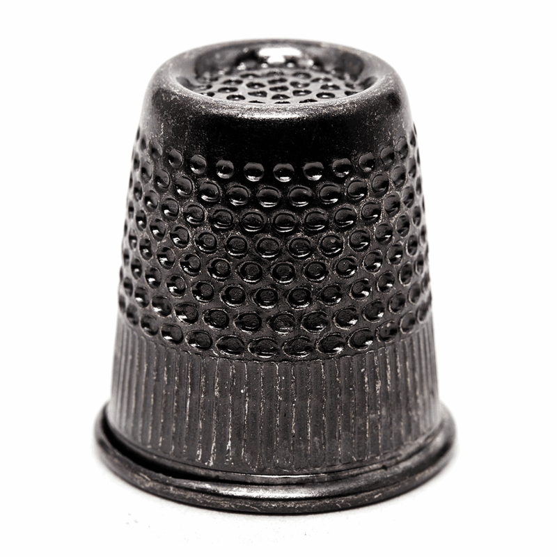 Load image into Gallery viewer, Hemline Gold Thimble: Premium Quality - Large: Black
