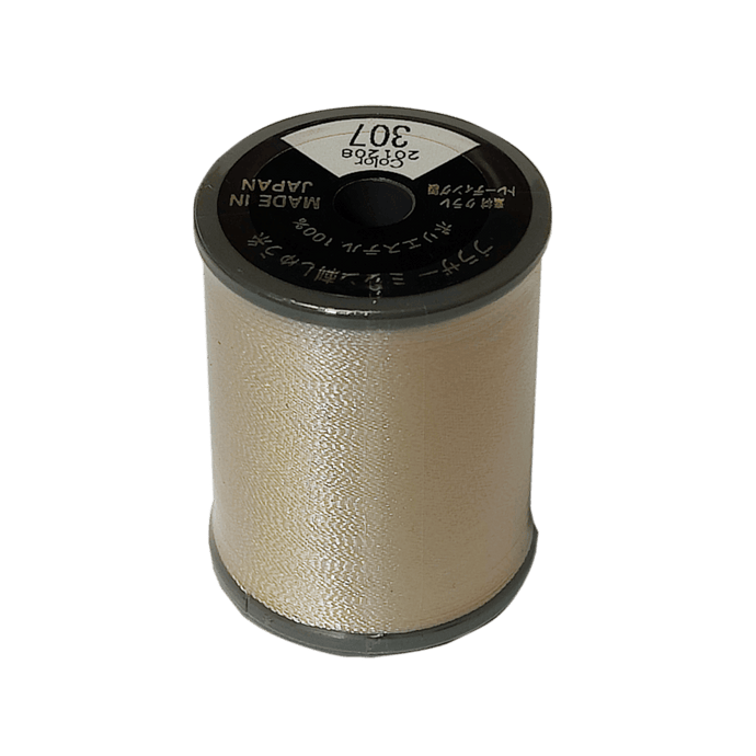 Brother Satin Embroidery Thread 300m Col.307 - Linen