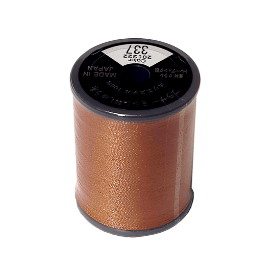 Brother Satin Embroidery Thread 300m Col.337 - Reddish Brown