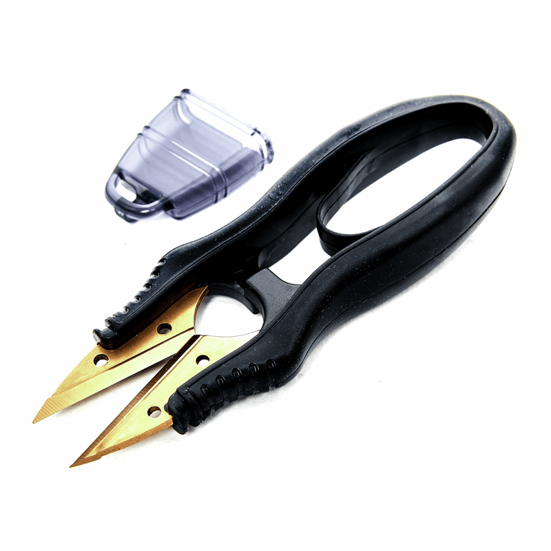 Load image into Gallery viewer, Hemline Gold Thread Snips: Brushed Gold Blade: 12.7cm/5in
