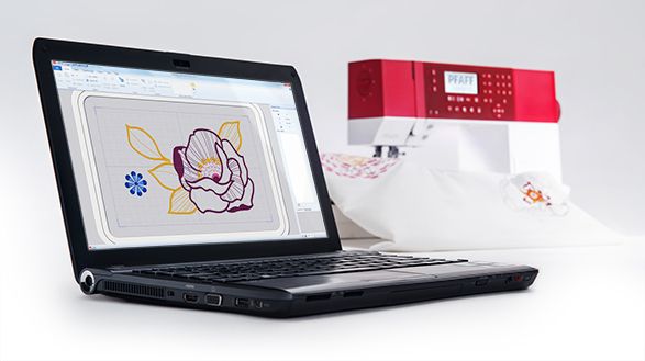 Load image into Gallery viewer, Pfaff Creative 1.5 Sewing &amp; Embroidery 
