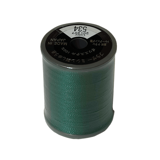 Brother Satin Embroidery Thread 300m Col.534 - Teal Green