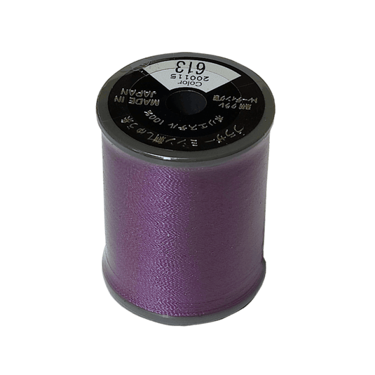 Brother Satin Embroidery Thread 300m Col.613 - Violet