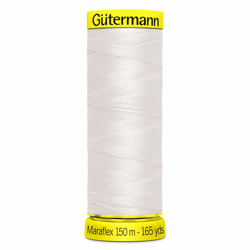 Gütermann Maraflex Stretch Thread 150m Ivory 