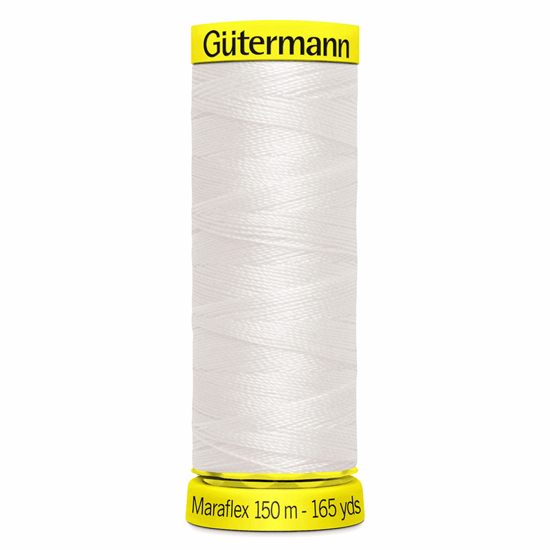 Load image into Gallery viewer, Gütermann Maraflex Stretch Thread 150m Ivory 
