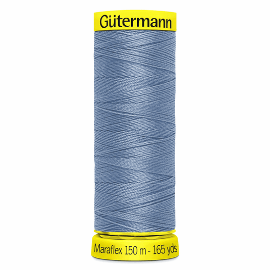Gütermann Maraflex Stretch Thread 150m China Blue 