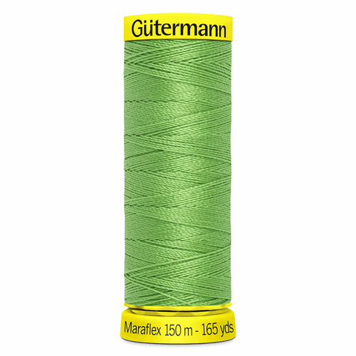 Gütermann Maraflex Stretch Thread 150m Lime Green 