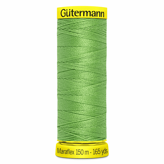 Gütermann Maraflex Stretch Thread 150m Lime Green 