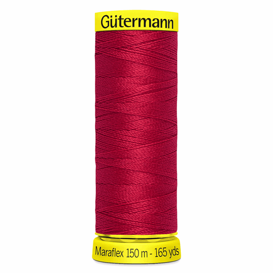 Gütermann Maraflex Stretch Thread 150m Red