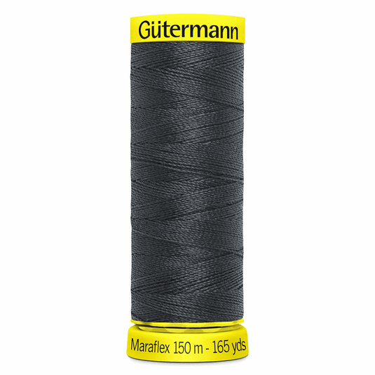 Gütermann Maraflex Stretch Thread 150m Dark Grey