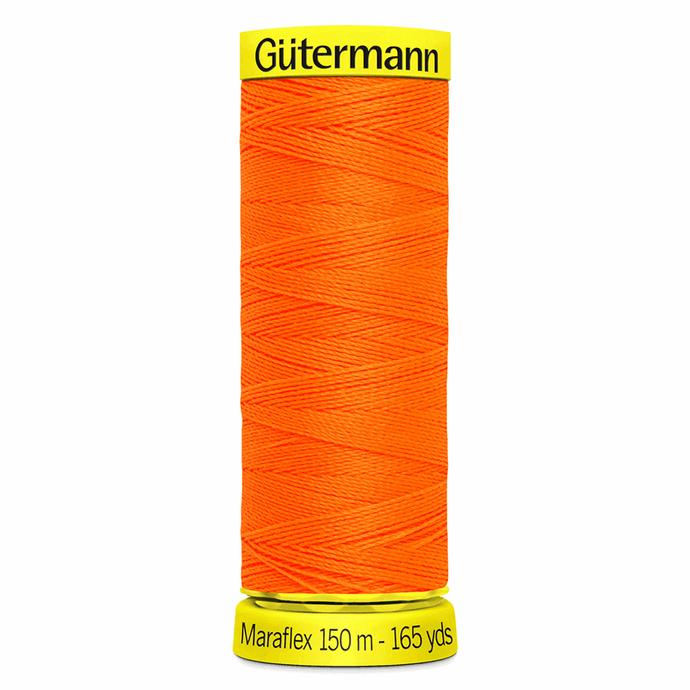 Gütermann Maraflex Stretch Thread 150m Neon Orange