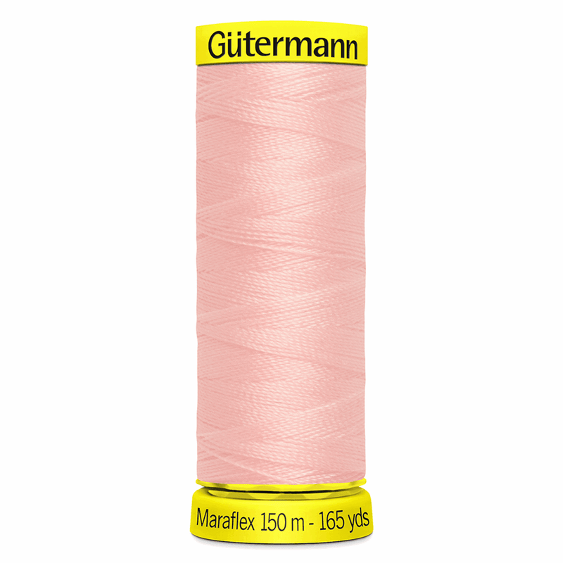 Load image into Gallery viewer, Gütermann Maraflex Stretch Thread 150m Powder Pink 
