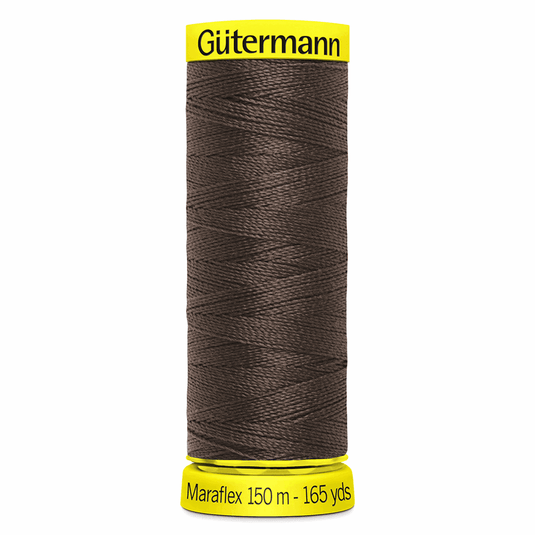 Gütermann Maraflex Stretch Thread 150m Brown 