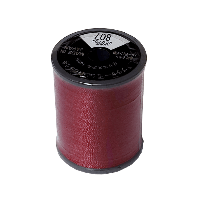 Brother Satin Embroidery Thread 300m Col.807 - Carmine