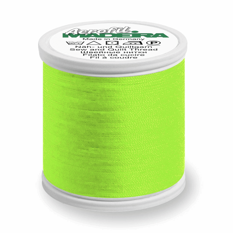Load image into Gallery viewer, Aerofil No.120: 5 x 100m: Neon Green
