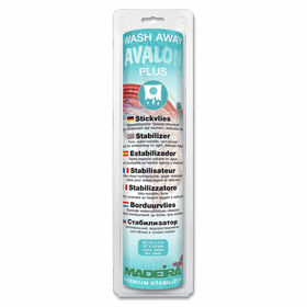 Madeira Stabilizer: Wash-Away: Avalon Plus: 30cm x 3m: White