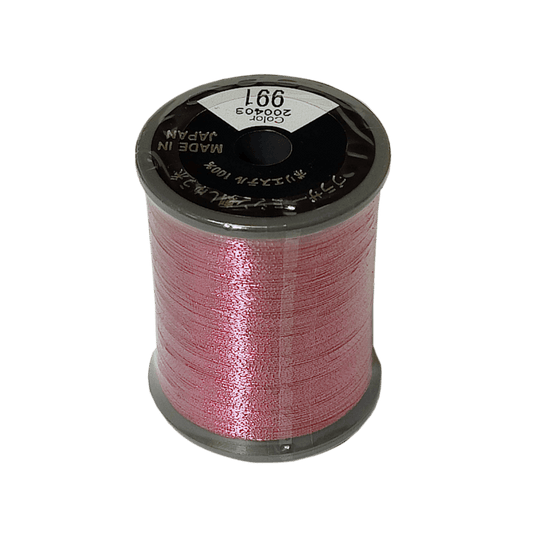 Brother Metallic Embroidery Thread 300m Col.991 - Dark Pink