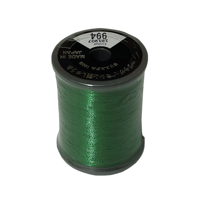 Brother Metallic Embroidery Thread 300m Col.994 - Green