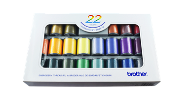 Brother Embroidery Thread set - 22 Colours - Free & Fast Delivery ...