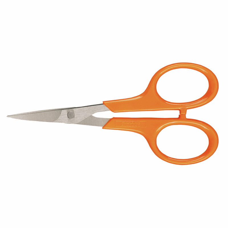 Load image into Gallery viewer, Fiskars Curved Embroidery Scissors 10cm
