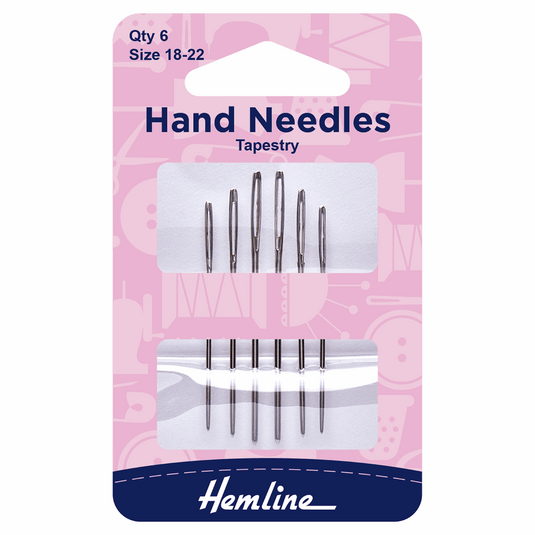 Hand Sewing Needles: Tapestry: Size 18-22