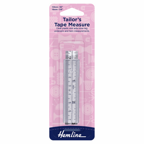 Tape Measure: Tailors Tape - Plastic End - 150cm