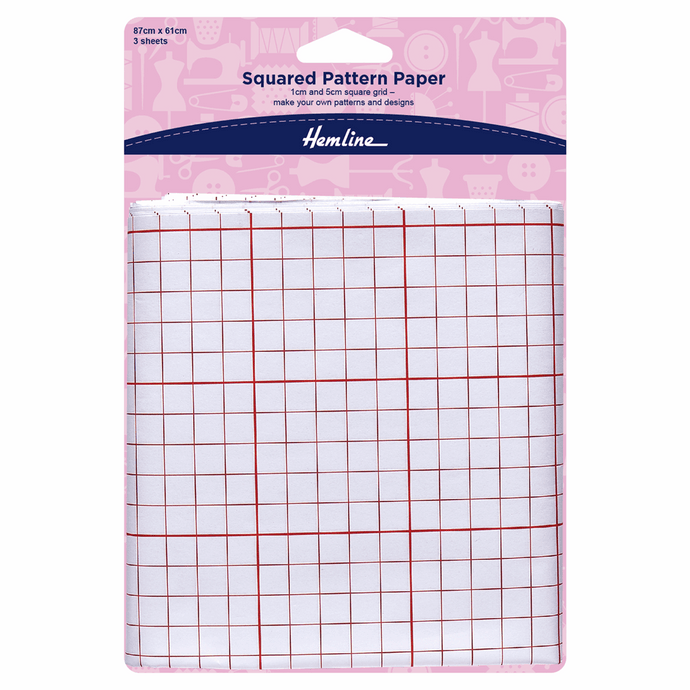 Squared Pattern Paper 87cm x 61cm
