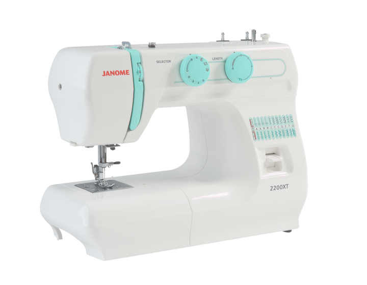 Janome 2200XT sewing machine - 22 Stitches - Buttonhole – Sewing ...