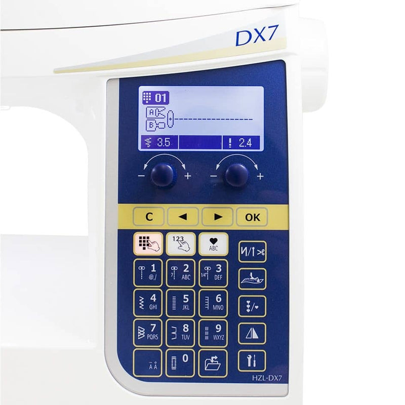 Load image into Gallery viewer, Juki HZL-DX7 - Sewing and Quilting Machine
