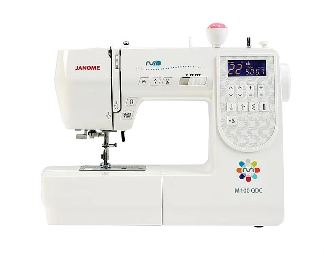 Load image into Gallery viewer, Janome M100QDC Computerised Sewing Machine

