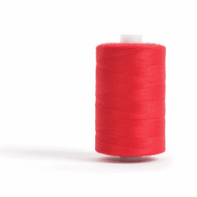 Sewing and Overlocking Thread 1000m Red 