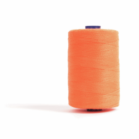 Sewing and Overlocking Thread 1000m Fluorescent Orange