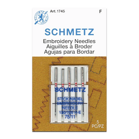 Schmetz Embroidery Domestic Embroidery Machine Needles