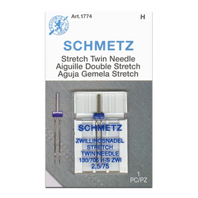 Schmetz Stretch Twin Needle Domestic Sewing Machine Needles