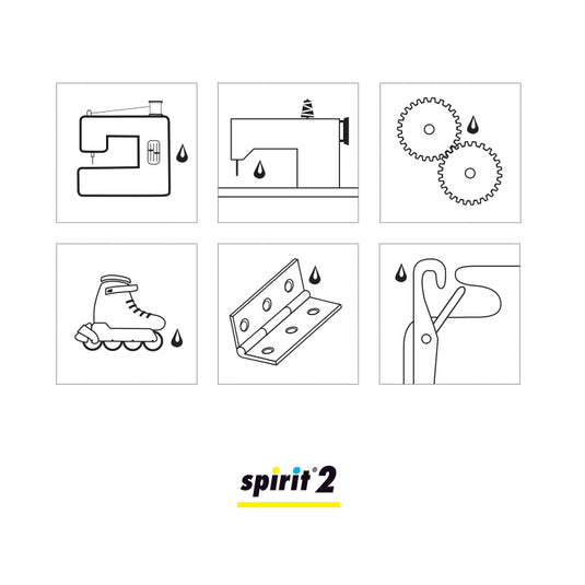 Spirit 2 Vaseline oil for sewing machines 1 liter Sewing Machines UK