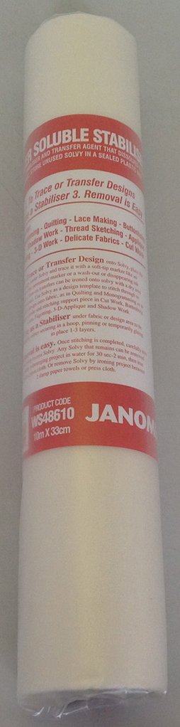 Janome Water Soluble Stabiliser